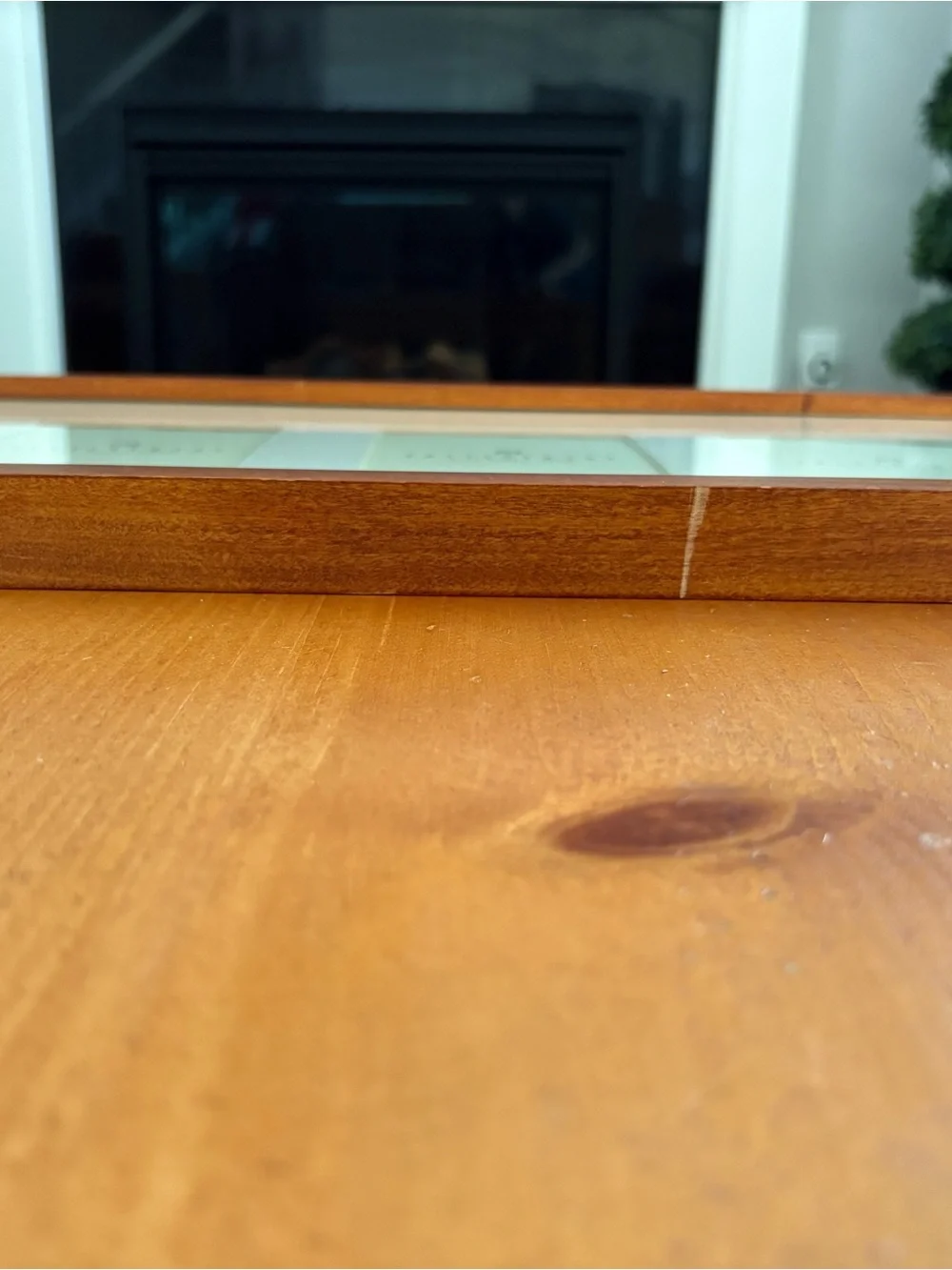 Pottery Barn Wood Gallery 5 Opening 4x6 Frame, Warm Brown